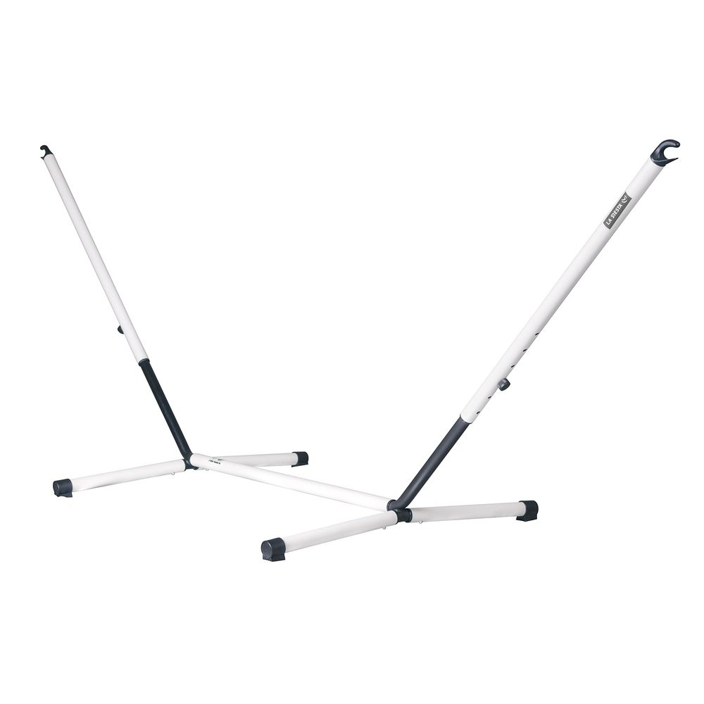 Hammock With Stand - Nautico Cool Grey Powder Coated Steel