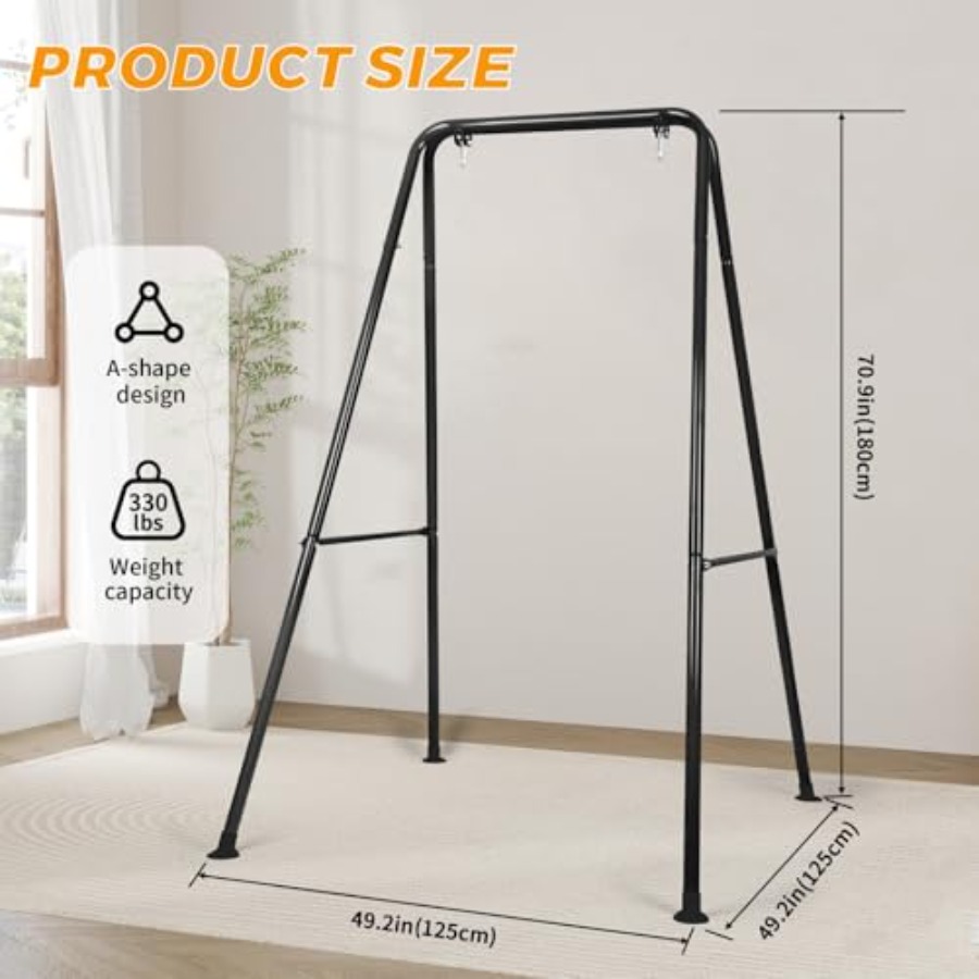 Swing Stand Only, Heavy-Duty M - Hammock With Stand 评论和价格