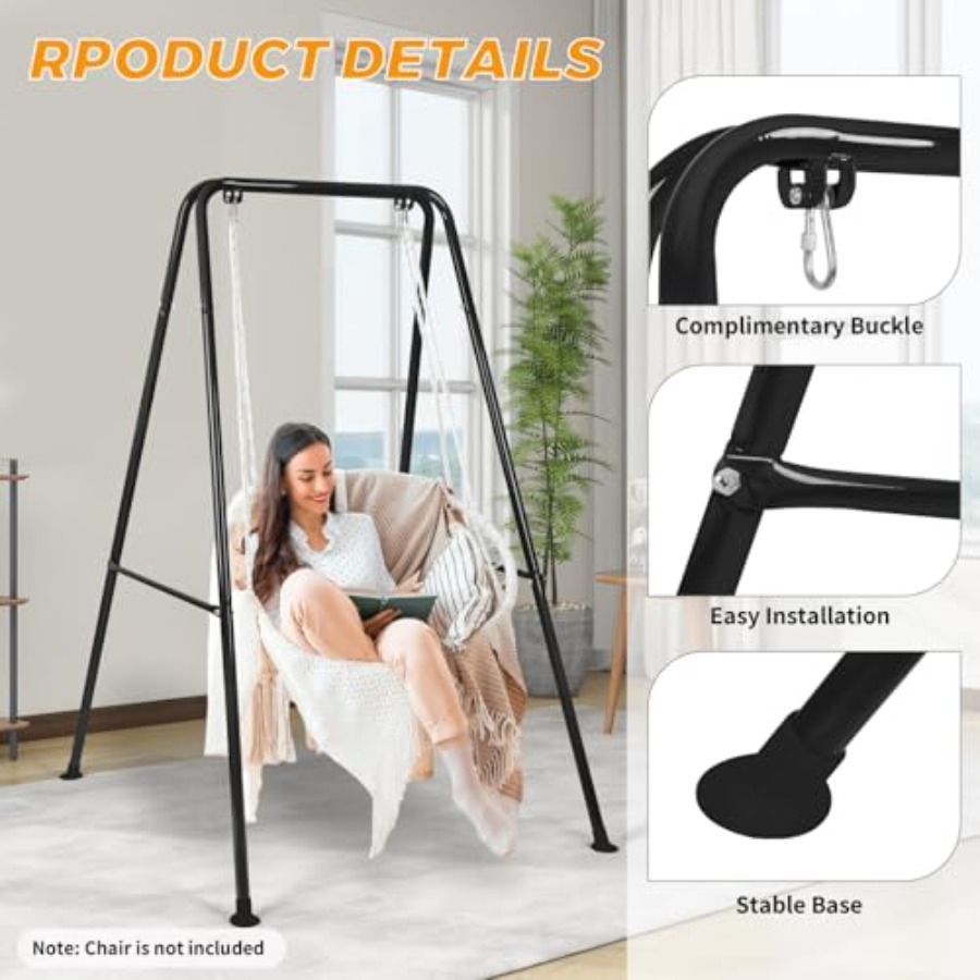 Swing Stand Only, Heavy-Duty M - Hammock With Stand 评论和价格