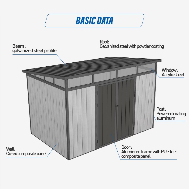 D2833 3M*3M High Performance M - Outdoor Furniture With Storage 评论和价格