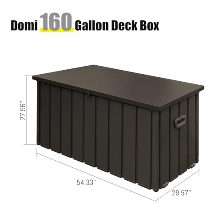 160 Gallon Deck Box Outdoor St - Outdoor Furniture With Storage 评论和价格