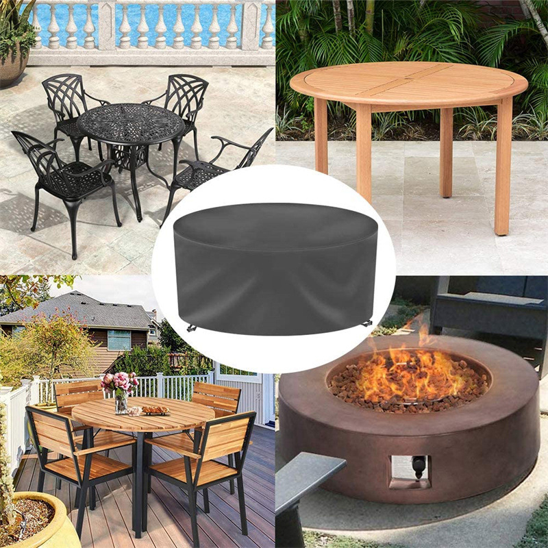 12 Sizes Round Furniture Cover - Outdoor Furniture Covers Waterproof 评论和价格