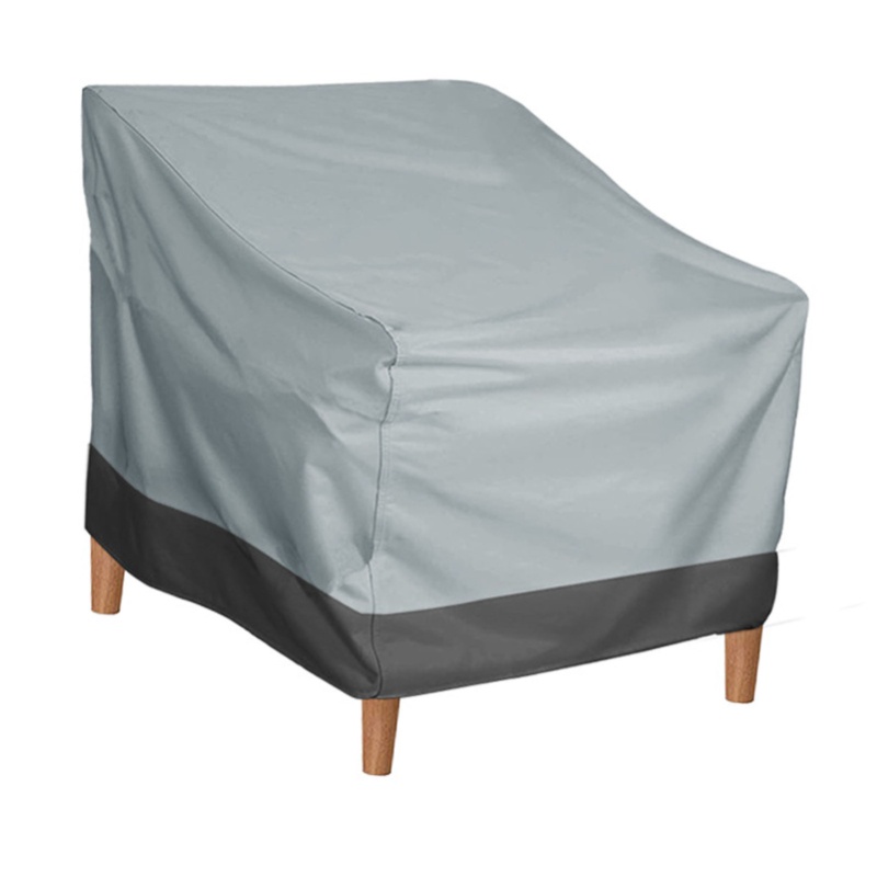 Patio Chair Cover Oxford Cloth - Outdoor Furniture Grey 评论和价格