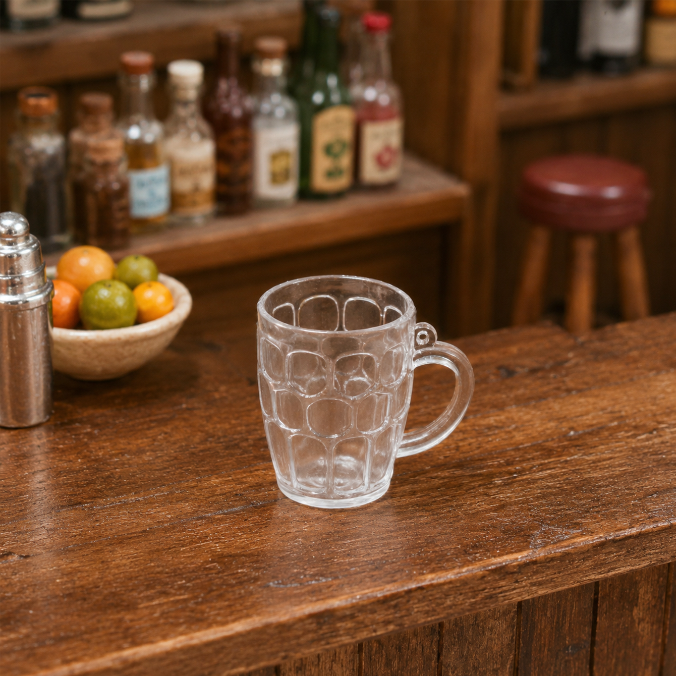 4 pcs /1 set Miniature transpa - Bistro Table Set 评论和价格