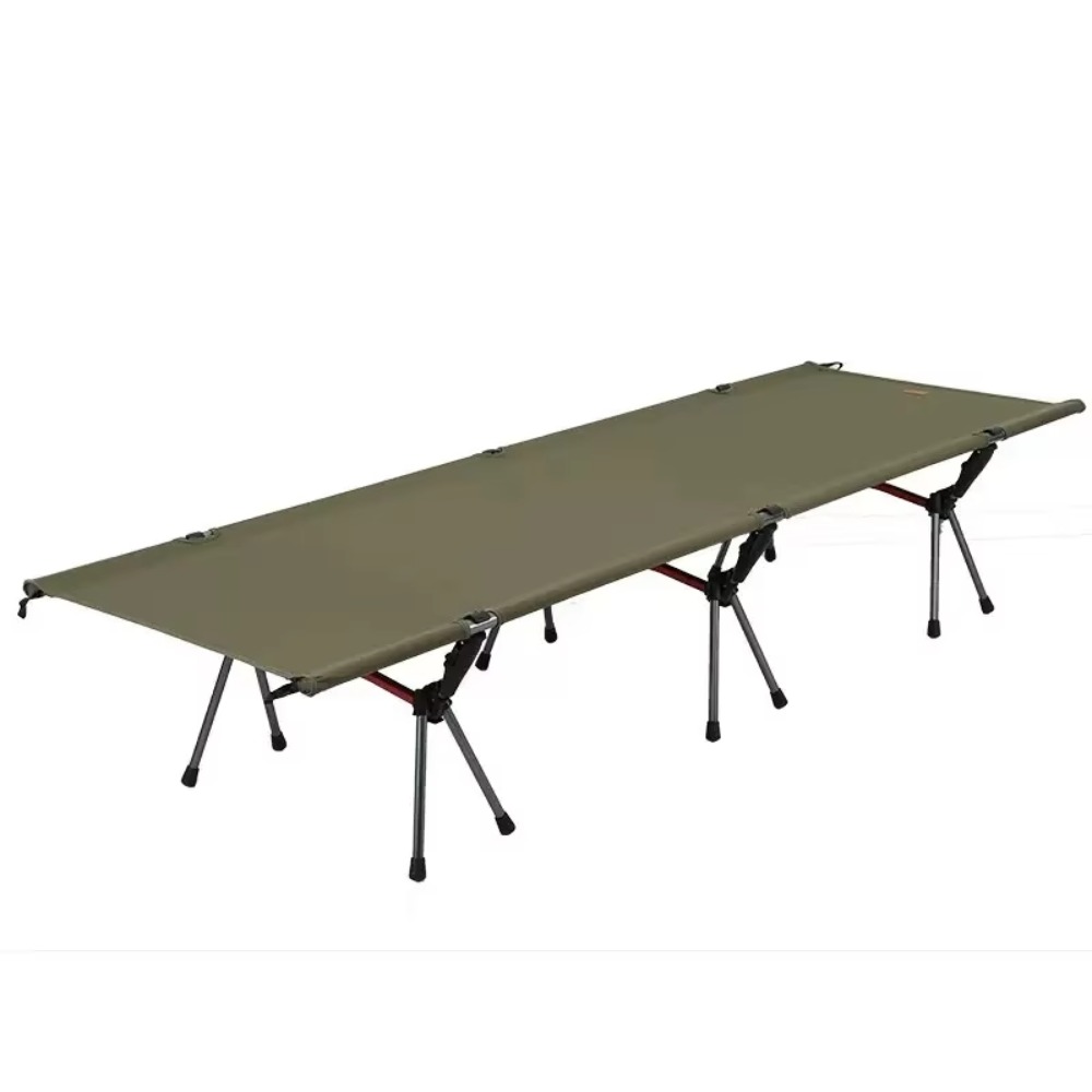 Folding Camping Cot with Stora - Outdoor Furniture With Storage 评论和价格