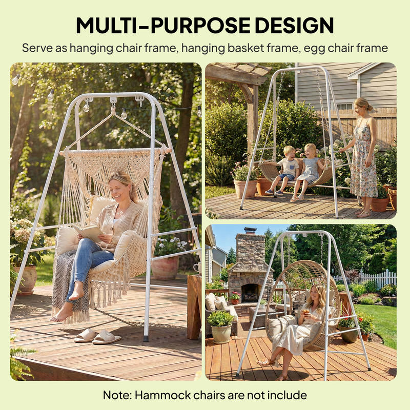 Outsunny Hammock Chair Stand   - Hammock With Stand 评论和价格