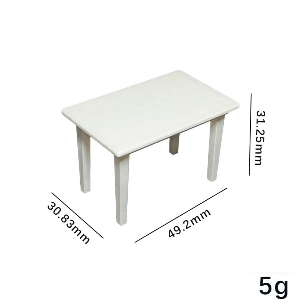 1/12 Dollhouse Miniature Wood  - Bistro Table Set 评论和价格