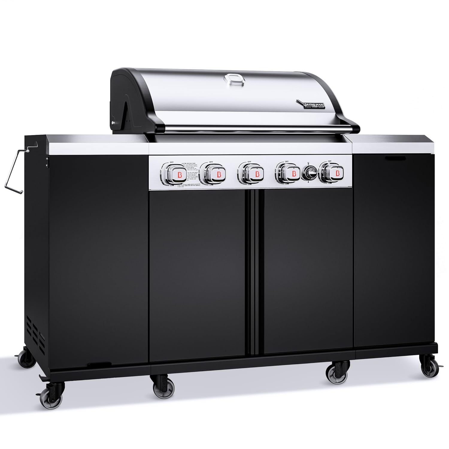 Brand-Man Propane Gas Grill Is - Outdoor Furniture Brand 评论和价格