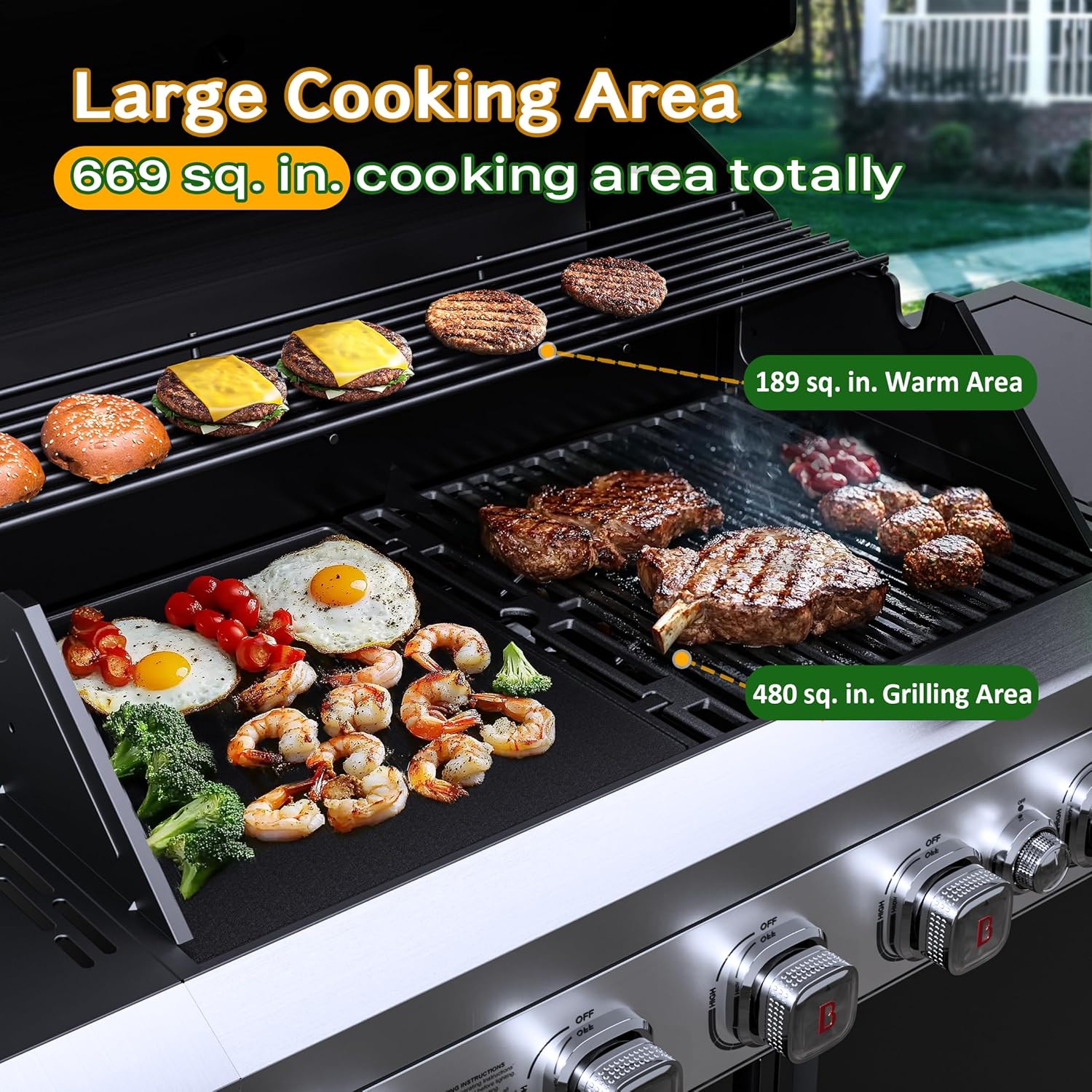 Brand-Man Propane Gas Grill Is - Outdoor Furniture Brand 评论和价格