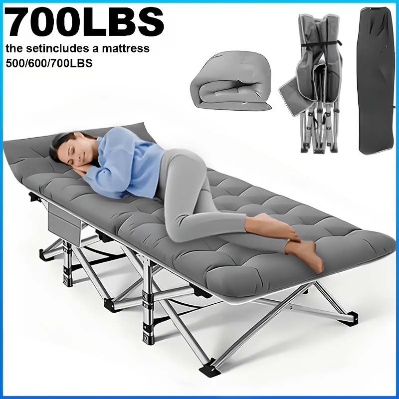 1-Piece 75-Inch Folding Bed, C - Outdoor Furniture Under $100 评论和价格