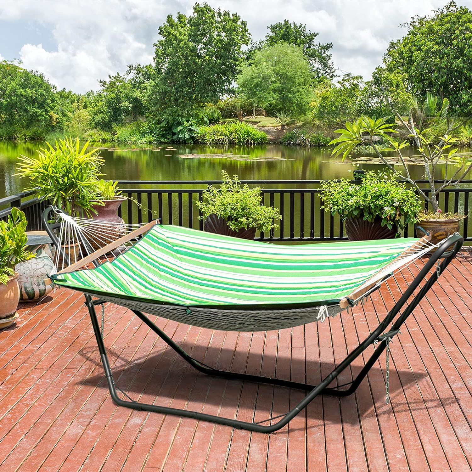 Universal 2 Person Hammock Sta - Hammock With Stand 评论和价格