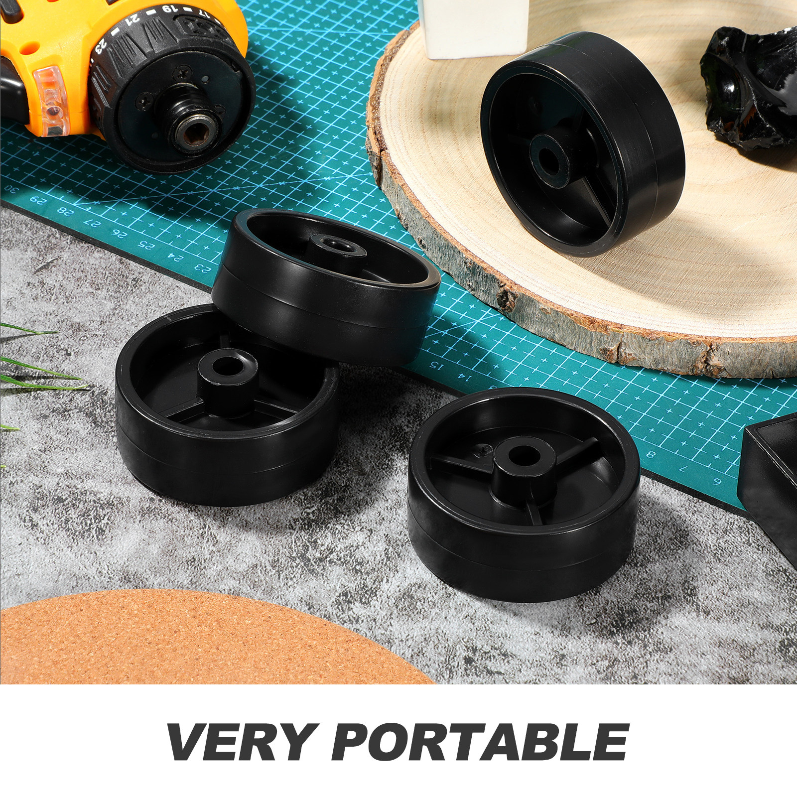 8Pcs Patio Heater Wheel Kit Un - Patio Heater Standing 评论和价格