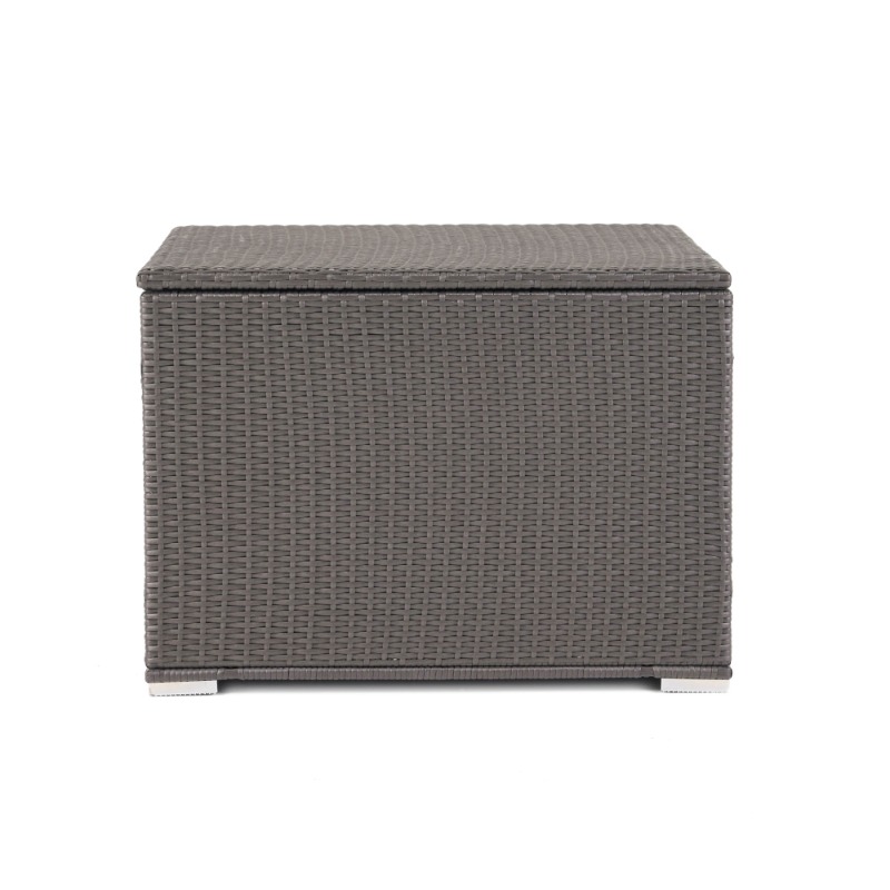 Dark Gray Rattan Outdoor Stora - Outdoor Furniture With Storage 评论和价格