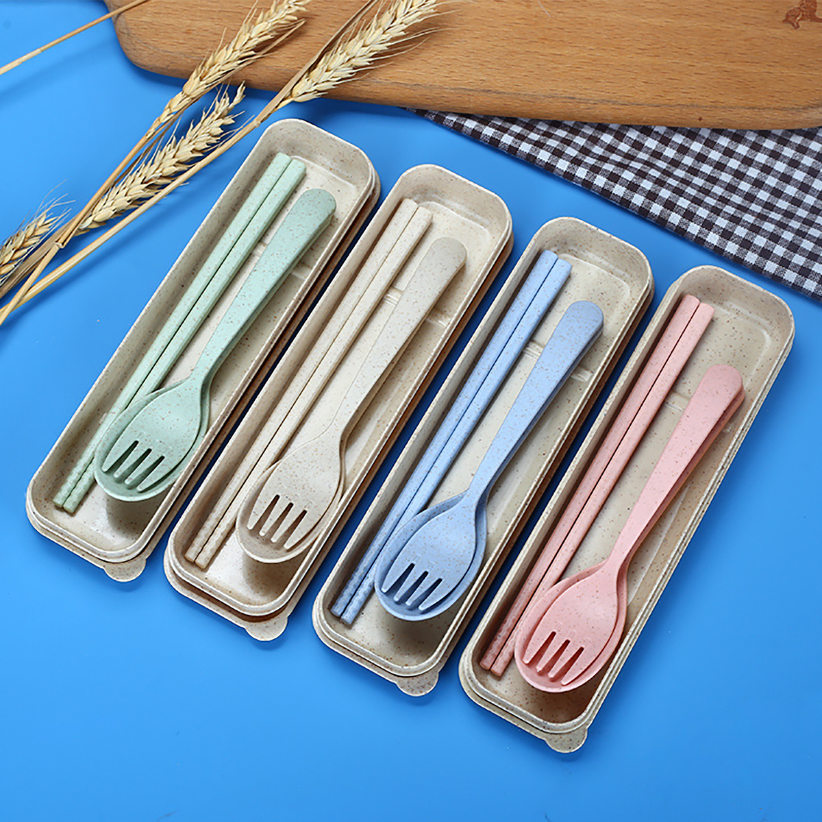 Fork Spoon Chopsticks Bowls Cu - Bistro Table Set 评论和价格