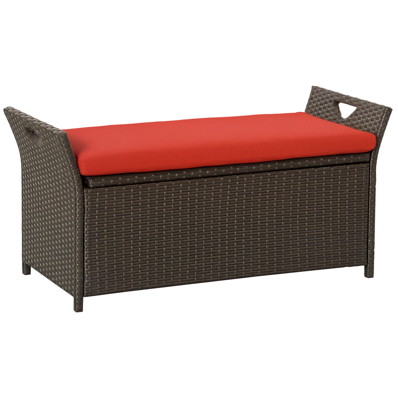 29 Gallon Patio Wicker Storage - Outdoor Furniture With Storage 评论和价格