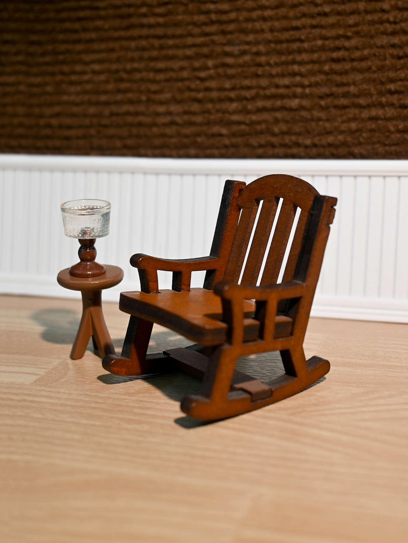 Miniature Rocking Chair, Minia - Bistro Table Set 评论和价格