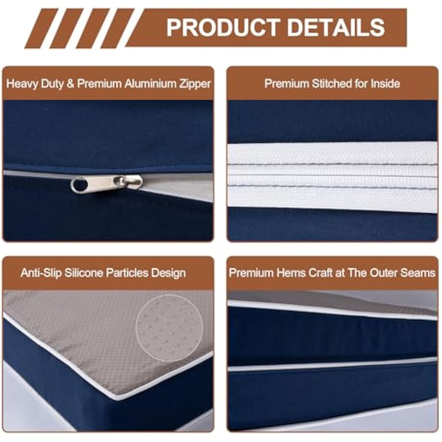 14 Piece Outdoor Patio Cushion - Outdoor Furniture Replacement Fabric 评论和价格