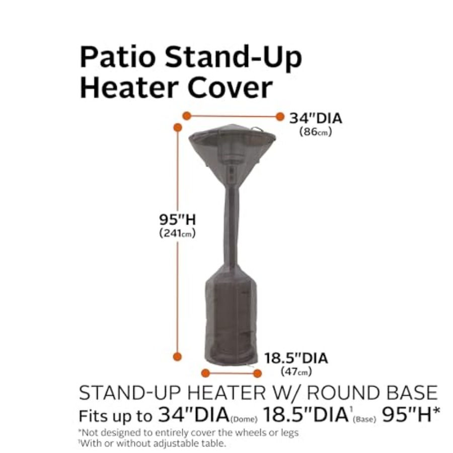 Ravenna Water-Resistant 34 Inc - Patio Heater Standing 评论和价格
